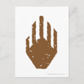 Hand von Saruman Postkarte (Vorderseite)