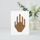 Hand von Saruman Postkarte (Stehend Vorderseite)