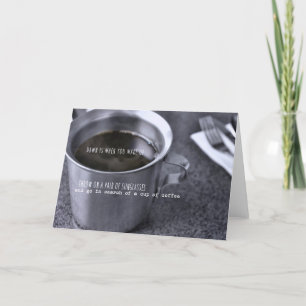 HAND WARMER Grußkarte Dankeskarte