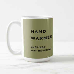 Hand Warmer Weihnachten Primitive Snowman Kaffeetasse