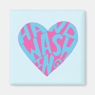 Hand waschen magnet