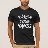 Hand waschen T-Shirt (Vorderseite)
