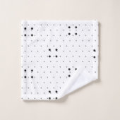 Hand, Wash, Bad, Badetuch Set (Waschlappen)