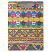 Hand Woven Thai Seidenmuster Klemmbrett (Vorderseite)