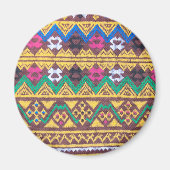 Hand Woven Thai Seidenmuster Magnet (Vorne)