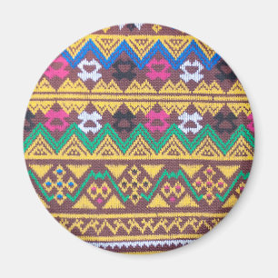 Hand Woven Thai Seidenmuster Magnet
