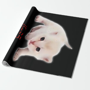 Hand Zeichn Funny Burmilla Katze Japan Vater Mama Geschenkpapier
