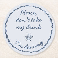 Hand Zeichn Retro Blue Handwriting Wedding