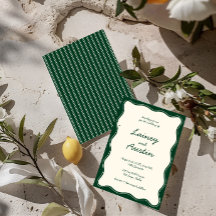 Hand Zeichne Vintage Grünhandschrift Hochzeit