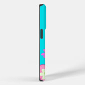 Hand Zeichnend farbige Cartoon Blume & Schmetterli Case-Mate iPhone Hülle (Rückseite / Rechts)