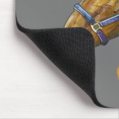 Hand zeichnend Kastanienpferd Mousepad (Ecke)