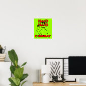 Hand zu Hand Gebet unterzeichnen Plakat Christlich (Heimbüro)