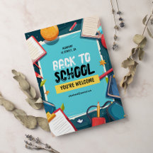 Hand zurück zum Schulposter