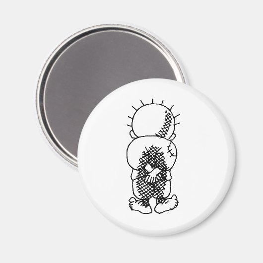 Handal Magnet (Vorderseite/Rückseite)