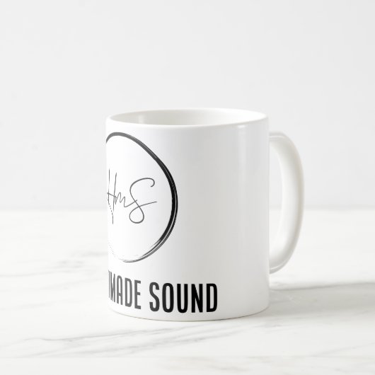 Handamade Sound Tasse (VorderseiteRechts)