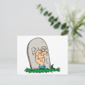 Handanstiege aus dem Grab Postkarte (Stehend Vorderseite)