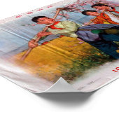 Handarbeit in der Liebe Poster (Ecke)