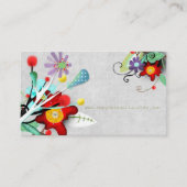 Handarbeit mit Liebe Visitenkarte (Vorderseite)