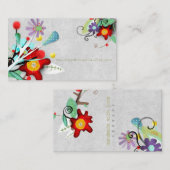 Handarbeit mit Liebe Visitenkarte (Vorne/Hinten)