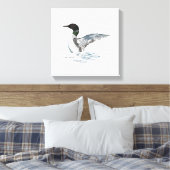 Handaufzeichnung Leinwanddruck (Insitu (Schlafzimmer))