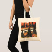 Handbag Ann Hayes Malerei Baum Delight Tragetasche (Vorderseite (Produkt))