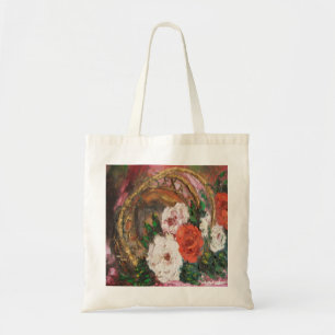 Handbag Ann Hayes Painting Blume Basket Tragetasche