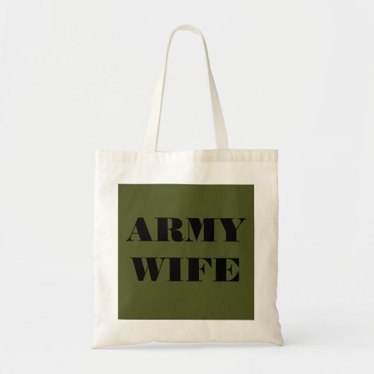 Handbag-Army-Ehefrau Tragetasche (Vorne)