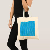Handbag Baby Blue Glitzer Tragetasche (Vorderseite (Produkt))