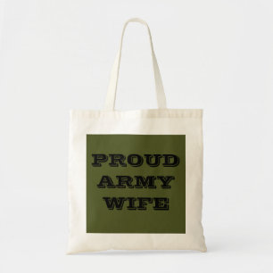 Handbag Proud Army-Ehefrau Tragetasche