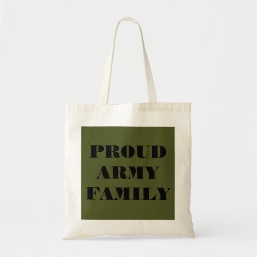 Handbag Proud Army Family Tragetasche (Vorne)