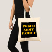 Handbag Proud Army Family Tragetasche (Vorderseite (Produkt))
