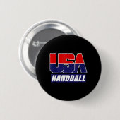 Handball 2021 USA-Team Button (Vorne & Hinten)