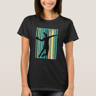 Handball 28. Geburtstag Womens Player Team Motivat T-Shirt