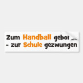 Handball Autoaufkleber (Vorne)