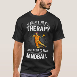 Handball-Ball Spielerregeln Gerichtsstand 6 T-Shirt