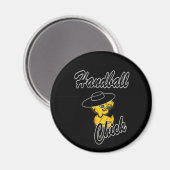 Handball Chick #4 Magnet (Vorderseite/Rückseite)