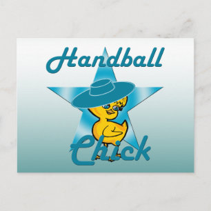Handball Chick #7 Postkarte