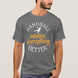 Handball Clubturnier Ballsportfamilie T-Shirt