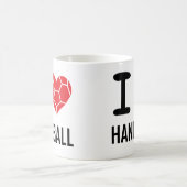 Handball der Liebe I Kaffeetasse (Mittel)