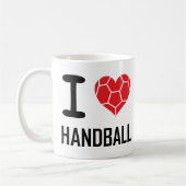 Handball der Liebe I Kaffeetasse (Links)