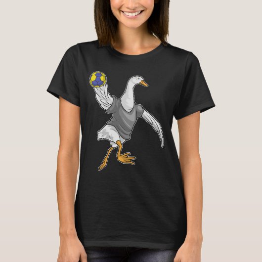 Handball-Duck T-Shirt (Vorderseite)
