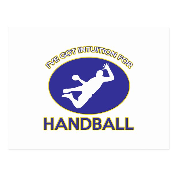 Handball Postkarten Zazzle.de