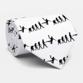 Handball-Evolution Krawatte (Gerollt)