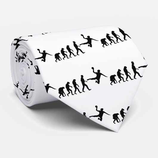 Handball-Evolution Krawatte (Gerollt)