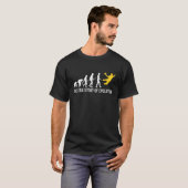 Handball Evolution Lustiger Handball T-Shirt (Vorne ganz)