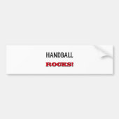 Handball-Felsen Autoaufkleber (Vorne)