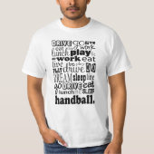 Handball-Geschenk T-Shirt (Vorderseite)