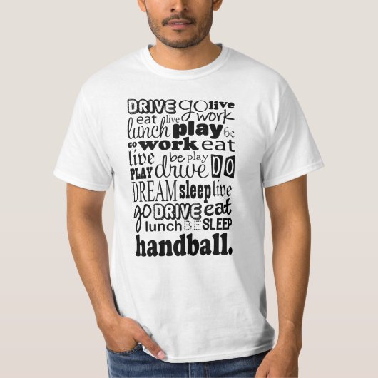 Handball-Geschenk T-Shirt (Vorderseite)