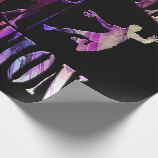 Handball Geschenkpapier (Ecke)