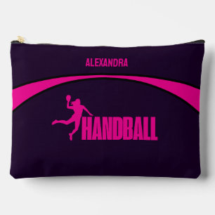Handball Girl Player, Team, GeburtstagsGirl-Gesche Zubehörtasche